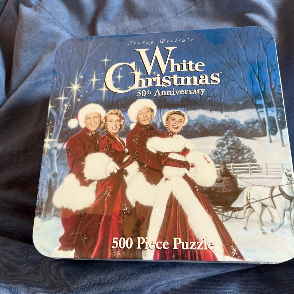 White Christmas 500 Piece Puzzle